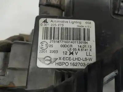 Автозапчасти б/у левая фара за mini mini (r56) n47c20a ссылки oem iam 63122751263  