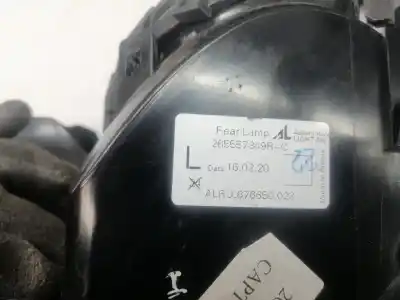 Автозапчасти б/у левый задний фонарь за renault captur i h5h470 ссылки oem iam 265557849r  