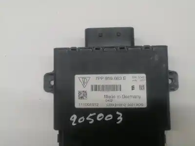 Автозапчастина б/у електронний модуль для porsche cayenne (92a) 3.0 diesel посилання на oem iam 7pp959663e  