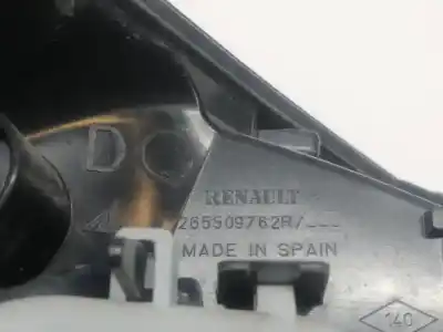 Second-hand car spare part right tailgate light for renault captur i h4bb4 oem iam references 265509762r  