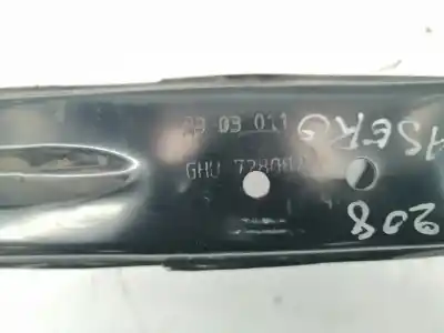 Second-hand car spare part rear bumper reinforcement for peugeot 2008 (p1) 1.5 blue + hdi fap oem iam references 9808616680