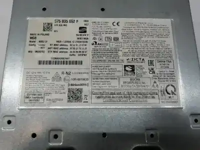 Second-hand car spare part audio system / radio cd for seat tarraco (kn2) dtsb oem iam references 575035862f  