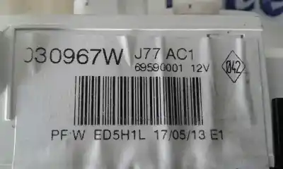 Peça sobressalente para automóvel em segunda mão comando de sofagem (chauffage / ar condicionado)  por renault clio iv * referências oem iam 030967w  