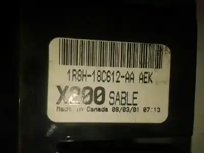 Peça sobressalente para automóvel em segunda mão comando de sofagem (chauffage / ar condicionado) por jaguar s-type 3.0 v6 referências oem iam 1r8h18c612aaaek caja 6 