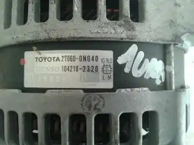Pezzo di ricambio per auto di seconda mano alternatore per toyota auris auris (2006-2012) riferimenti oem iam   