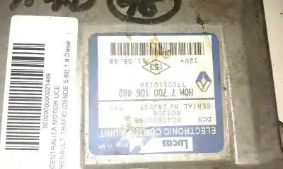 Автозапчастина б/у ебу контролер двигуна для renault trafic ii combi renault trafic посилання на oem iam r04080016b  