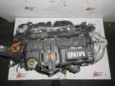 Pièce détachée automobile d'occasion moteur complet pour bmw mini 1.6 16v références oem iam w10b16d  
