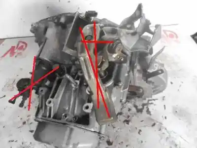 Pezzo di ricambio per auto di seconda mano riduttore per peugeot 807 (eb_) 2.2 hdi riferimenti oem iam 20lm24  