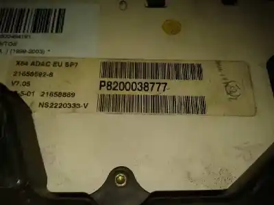 Peça sobressalente para automóvel em segunda mão quadrante por renault megane i scenic ja renault referências oem iam p8200038777  