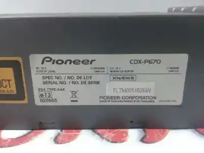 Recambio de automóvil de segunda mano de sistema dvd para bmw serie 5 berlina (e60) serie 5 berlina e60 referencias oem iam 4977729904949  