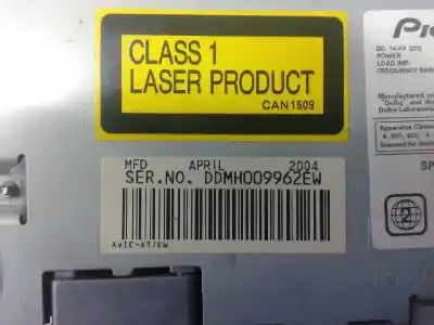 Recambio de automóvil de segunda mano de sistema dvd para bmw serie 5 berlina (e60) serie 5 berlina e60 referencias oem iam 4977729904949  