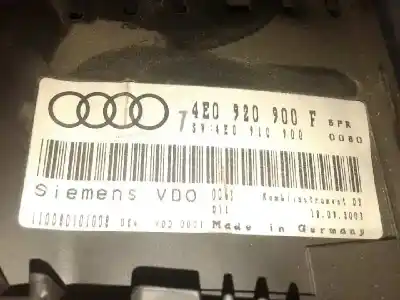 Автозапчасти б/у приборная доска за audi a8 (4e2) 4.0 tdi quattro ссылки oem iam 4e0920900f caja 2 