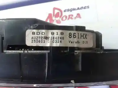 Peça sobressalente para automóvel em segunda mão quadrante por audi a4 berlina (b5) 2.5 v6 24v tdi referências oem iam 8d0919861hx  