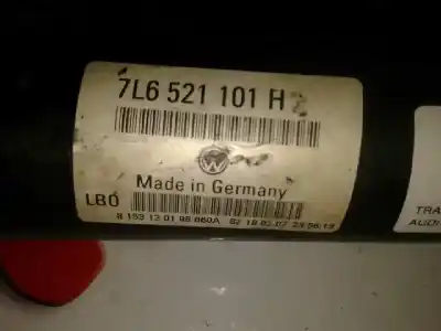 Автозапчастина б/у центр трансмісії для audi q7 (4l) 3.0 v6 24v tdi посилання на oem iam 7l6521101h  