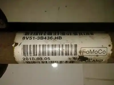 Автозапчастина б/у передня права трансмісія для ford fiesta (cb1) 1.6 tdci cat посилання на oem iam 8v513b436hb  