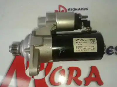 Second-hand car spare part starter motor for volkswagen caddy ka/kb (2c) 1.6 tdi oem iam references 02z911024h