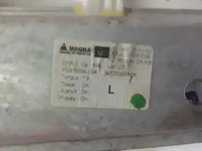 Peça sobressalente para automóvel em segunda mão elevador de vidros traseiro esquerdo por opel meriva b (2010-2017) referências oem iam   