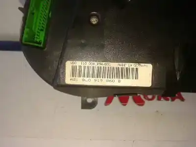 Pezzo di ricambio per auto di seconda mano pannello degli strumenti per audi a3 (8l) 8l riferimenti oem iam 8l0919860d caja 7 
