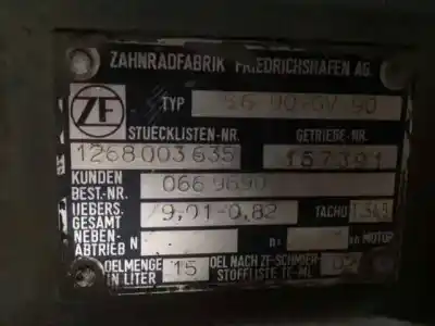 Tweedehands auto-onderdeel versnellingsbak voor daf 1900  oem iam-referenties s6-90 gv-90 / 9.01-0.82  