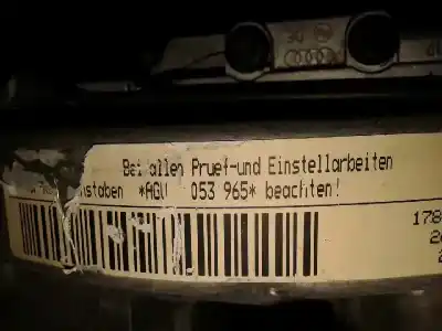 Gebrauchtes Autoersatzteil kompletter motor zum audi a3 (8l) 1.8 t ambiente oem-iam-referenzen agu  