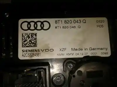 Автозапчастина б/у клімат-контроль для audi a5 coupe (8t) 2.7 tdi посилання на oem iam 8t1820043q  