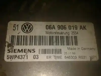 Pezzo di ricambio per auto di seconda mano centralina motore per volkswagen golf iv variant (1j5) (05.1999) aus riferimenti oem iam 06a906019ak  