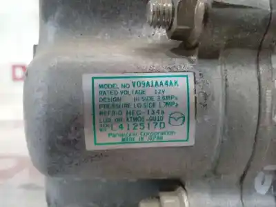 Second-hand car spare part air conditioning compressor for mazda 2 lim. (de) 1.3 active oem iam references v09a1114ak  