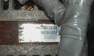Pezzo di ricambio per auto di seconda mano alternatore per lexus rx 3.3 v6 24v riferimenti oem iam 2706020280