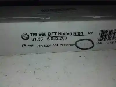 Pezzo di ricambio per auto di seconda mano modulo elettronico per bmw serie 7 (e65/e66) * riferimenti oem iam 61356922263 caja 5 