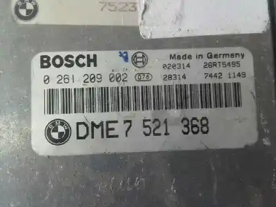 Tweedehands auto-onderdeel ecu motorcontroller voor bmw serie 7 (e65/e66) 4.4 v8 32v cat oem iam-referenties 0261209002  