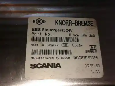 Second-hand car spare part electronic module for scania r580 580 oem iam references 0486106065  