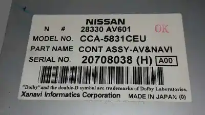 Gebrauchtes Autoersatzteil audiosystem / radio-cd zum nissan primera berlina (p12) p12 oem-iam-referenzen   