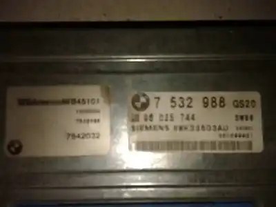 Second-hand car spare part electronic module for bmw x3 (e83) 3.0 turbodiesel oem iam references 7532988  