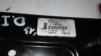 Second-hand car spare part driver left window regulator for lancia ypsilon (402) 1.3 jtd 16v oem iam references 51974580  