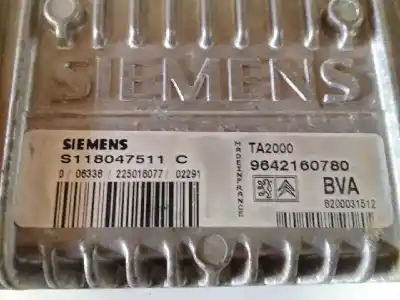 Second-hand car spare part automatic gearbox control unit for citroen c3 1.4 oem iam references 9642160780  caja 1