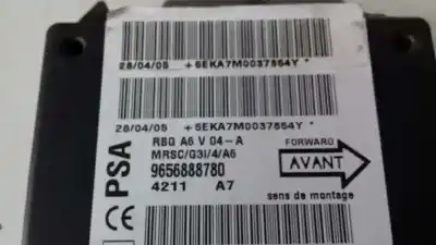 Peça sobressalente para automóvel em segunda mão centralina de airbag por citroen c2 (jm_) 1.4 hdi referências oem iam 9656888780  caja 2