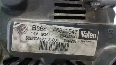 Second-hand car spare part alternator for fiat punto / grande punto (199) 1.3 d multijet oem iam references 46823547  