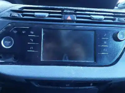 Peça sobressalente para automóvel em segunda mão display gps / multimídia por citroen c4 picasso seduction referências oem iam 9813040980