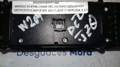 Pièce détachée automobile d'occasion COMMANDE DE LÈVE VITRE AVANT GAUCHE pour MERCEDES-BENZ CLASE C BM 204 BERLINA  Références OEM IAM A2128208210  