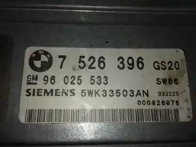 Peça sobressalente para automóvel em segunda mão unidade de controle automática da caixa de câmbio por bmw serie 3 berlina (e46) 2.0 320d referências oem iam 7526396  