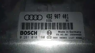 Second-hand car spare part ecu engine control for audi a8 (d2) 2.5 tdi oem iam references 4d2907401  