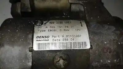 Peça sobressalente para automóvel em segunda mão motor de arranque por smart coupe 0.7 turbo referências oem iam a0051512601  caja 4