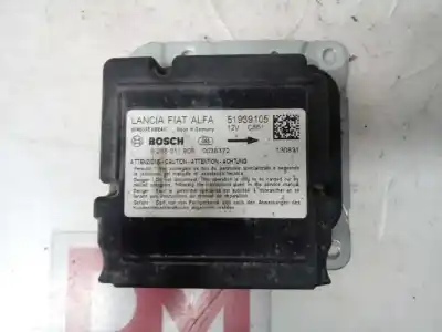 Second-hand car spare part airbag control unit for lancia ypsilon (402) 1.2 cat oem iam references 51939105