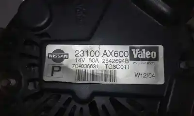 Gebrauchtes Autoersatzteil lichtmaschine zum nissan micra (k12e) * oem-iam-referenzen 23100ax600  