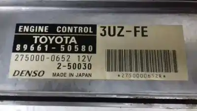 Second-hand car spare part ecu engine control for lexus ls430 (ucf30) básico (07.2003->) oem iam references 275000652  