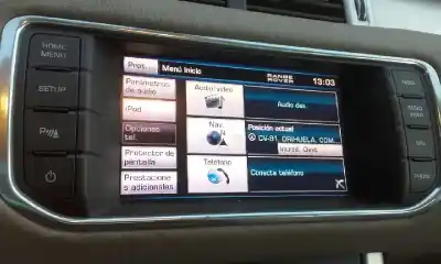 Piesă de schimb auto la mâna a doua ecran display multifuncțional displei pentru land rover range rover evoque 2.2 110cv referințe oem iam bj3214f667