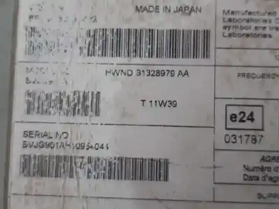 Second-hand car spare part audio system / radio cd for land rover range rover evoque 2.2 110cv oem iam references   