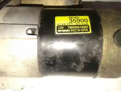 Recambio de automóvil de segunda mano de motor arranque para kia sorento (bl) 3.5 v6 ex 194 cv / 143 kw referencias oem iam 3610035900  