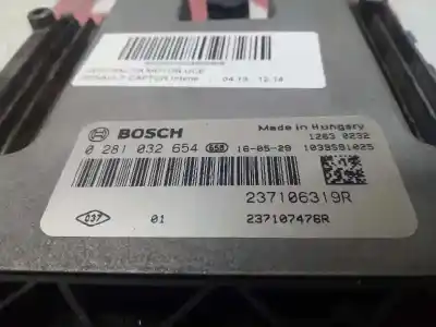 Second-hand car spare part ecu engine control for renault captur intens oem iam references 0281032654  