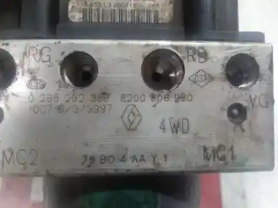 Peça sobressalente para automóvel em segunda mão abs por dacia duster ambiance 4x2 referências oem iam 0265232386  